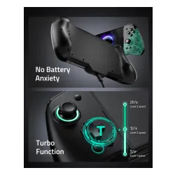 Kontroler FUNLAB Luminpad Gripcon Switch Zonai Black do Nintendo Switch
