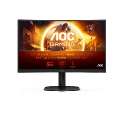 Monitor AOC CQ27G4X 27" 2K Fast VA 180Hz 0,5ms MPRT Zakrzywiony Gamingowy