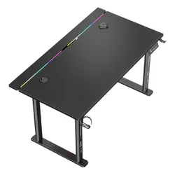 Biurko gamingowe COBRA Electra S CRF1421ELBKRGB Czarny
