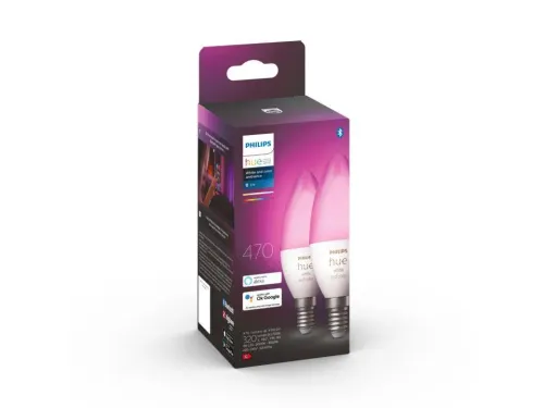 Żarówka LED Philips Hue White and Colour Ambiance E14 2 szt.