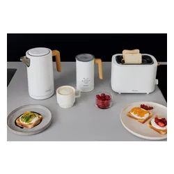 Spieniacz ZEEGMA Milkee Wood Biały