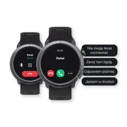 Smartwatch STELIO Activ Pro AI GPS 46mm Tytan Czarny