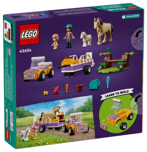 LEGO Friends 42634 трейлер для Лошади и пони P8