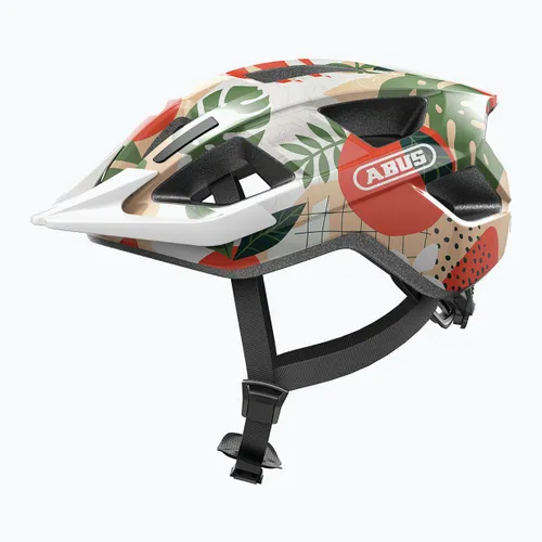 Kask rowerowy ABUS Aduro 3.0 orange palm