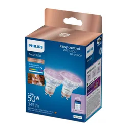 Inteligentna żarówka LED PHILIPS SMART 929003772341 4.7W GU10 Wi-Fi (2 szt.)