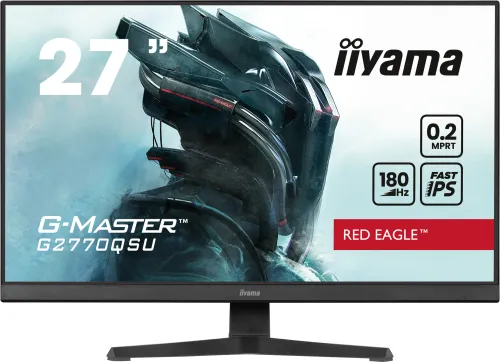 Monitor iiyama G-Master Red Eagle G2770QSU-B6 27" 2K Fast IPS 180Hz 0,2ms MPRT Gamingowy