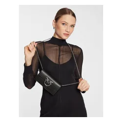 Pinko dragoste un portofel C pe 23 PLTT 100062 A0f1 negru Z99O