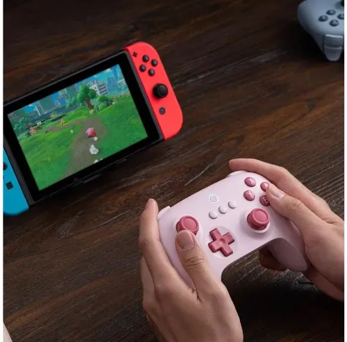 Pad 8BitDo Ultimate C Bluetooth Pink do Nintendo Switch Różowy