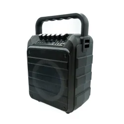 Zestaw karaoke Musicmate MM-SC300 SoundRider 18W Bluetooth Mikrofon Karaoke Czarny