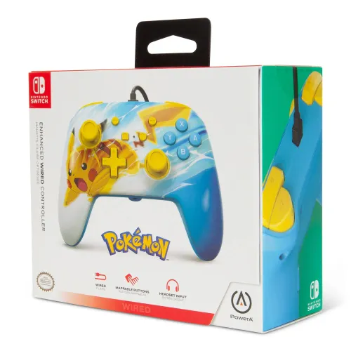 Геймпад PowerA Enhanced Pokemon Pikachu Charge к Nintenк Switch Проводной