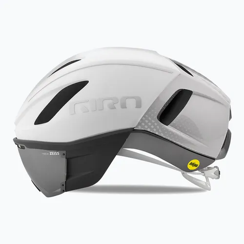 Kask rowerowy Giro Vanquish Integrated Mips matte white/silver/vivid road onyx