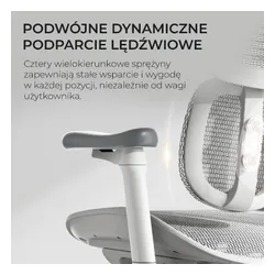 Fotel SIHOO Doro S100 Biały