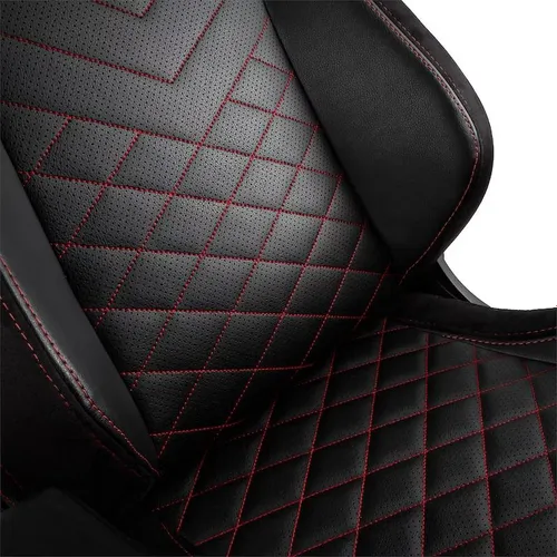 Fotel Noblechairs EPIC Black Red Gamingowy do 120kg Skóra ECO Czarno-czerwony