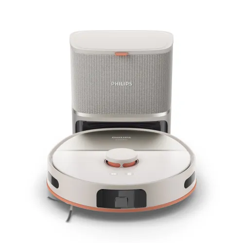 Robot sprzątający Philips Aqua 5000 XU5100/20 Funkcja mopowania Stacja oczyszczająca Tworzenie mapy pomieszczenia 66dB