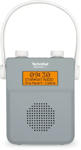 Radioodbiornik TechniSat DigitRadio 30 Radio FM DAB+ Bluetooth Szary