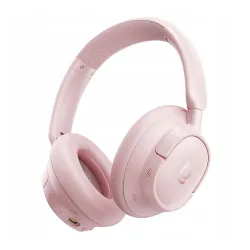 Słuchawki bezprzewodowe Baseus BH1 NC Nauszne Bluetooth 6.0 Różowy