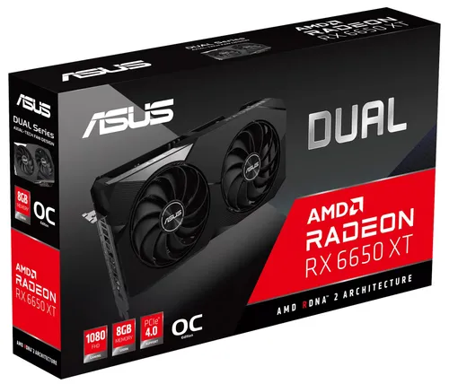 Karta graficzna ASUS Dual Radeon RX 6650 XT OC 8GB