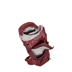 Plecak trekkingowy damski Vaude Asymmetric 38+8 - dark cherry