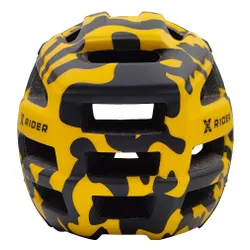 Kask XRIDER XRFH003L Czarno-żółty Full Face z odpinaną szczęką (rozmiar L)