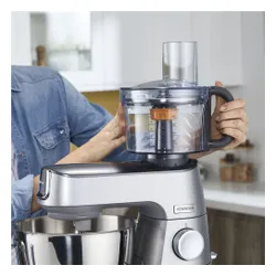 Robot kuchenny planetarny KENWOOD KVL4165S Chef XL 1200W + Malakser KAH65.000PL krojący warzywa w kostkę
