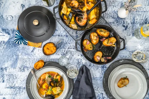 Zestaw garnków Staub 40508-383-0 Indukcja Żeliwo 3 elementy