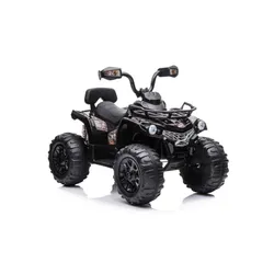 Quad Na Akumualtor Dla Dziecka 3-6 Lat Madman Js009 Skóra Eva Amortyzatory MP3 LED
