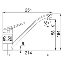 Bateria FRANKE Princess II 115.0470.661 Onyx