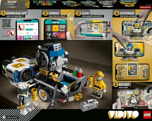 LEGO VIDIYO Samochód Robo HipHop Car 43112