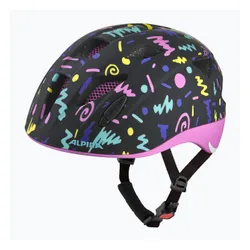Kask rowerowy dziecięcy Alpina Ximo Flash black confetti matt