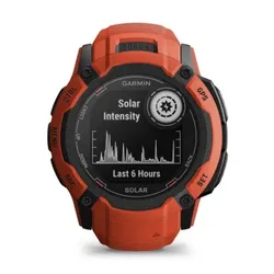 Смарт-часы Garmin Instinct 2x Solar (огненно-красный)