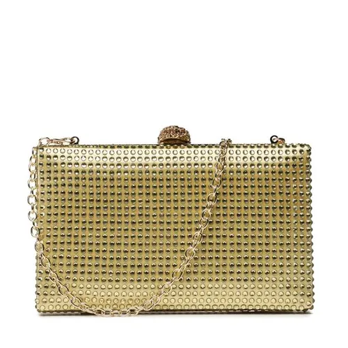 Kurt Geiger Crystal Kensington Clutch Bag 9102993759 Galben
