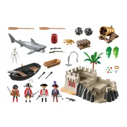 Playmobil 70413 Пираты Крепость Ротрок