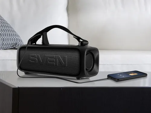 Głośnik Bluetooth Sven PS-235 12W Radio FM Czarny