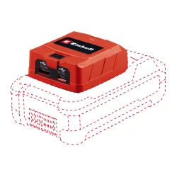 Adapter Einhell USB TC-CP 18 Li USB A/C-Solo 4514148
