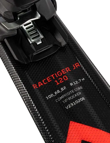 Narty dziecięce VÖLKL RACETIGER JR + wiązania MARKER VMOTION 7.0 z GRIP WALK 2024 - Długość (cm) - 120