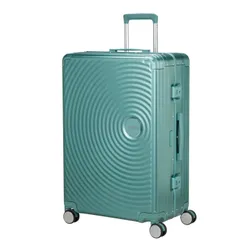 Walizka duża American Tourister Soundbox Alu - dusty turquoise