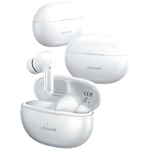 Słuchawki bezprzewodowe USAMS X-DON Dual TWS Dokanałowe Bluetooth 5.3 ENC Fioletowy