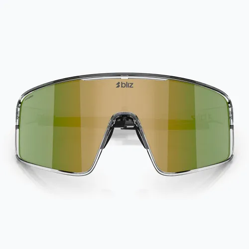 Okulary przeciwsłoneczne Bliz P001S transparent white/brown green multi