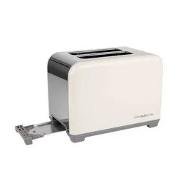Toster VINTAGE CUISINE Retro Chromowany Kremowy