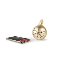 Głośnik Bluetooth BigBen XMASBALLGOLD Świecąca bombka świąteczna Złota