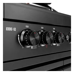 Grill gazowy KOLER Krone S2 Black 21.6 kW 74 x 46 cm