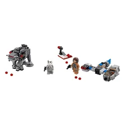 Конструктор Lego Star Wars Ski Speeder против шагающей машины (75195)