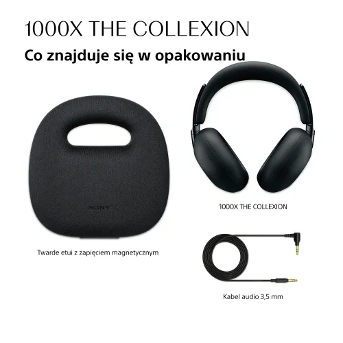 Słuchawki bezprzewodowe Sony 1000X THE COLLEXION z ANC Edycja na 10-lecie WH-1000XX Czarny