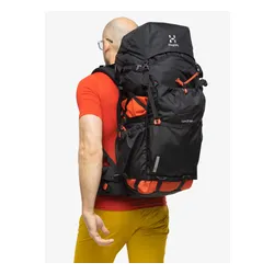 Plecak trekkingowy Haglofs L.I.M ZT 55 - true black/zenith red