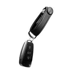 Skórzane etui organizer na klucze Orbitkey Key Organiser Pro Leather - blackout