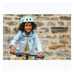 Kask rowerowy dziecięcy Hornit Sloth blue/brown