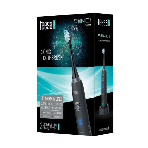 Szczoteczka soniczna Teesa Sonic Black TSA8015