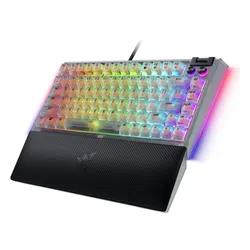 Klawiatura RAZER BlackWidow V4 Phantom RGB Hot-Swap Orange Tactile Gen-3 Switch Przezroczysto-biało-czarny