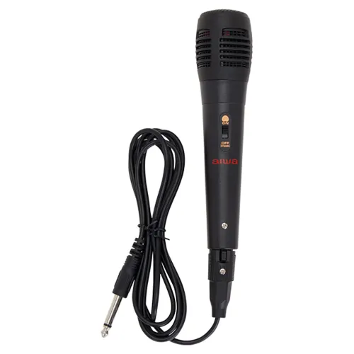 Power Audio Aiwa KBTUS-450 40W Bluetooth Mikrofon Karaoke Czarny