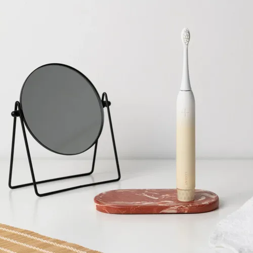 Szczoteczka soniczna BE LUCENT Prism Kremowy